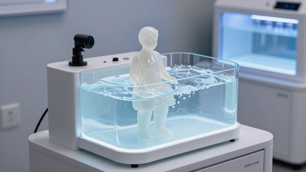 integrated resin post processing system