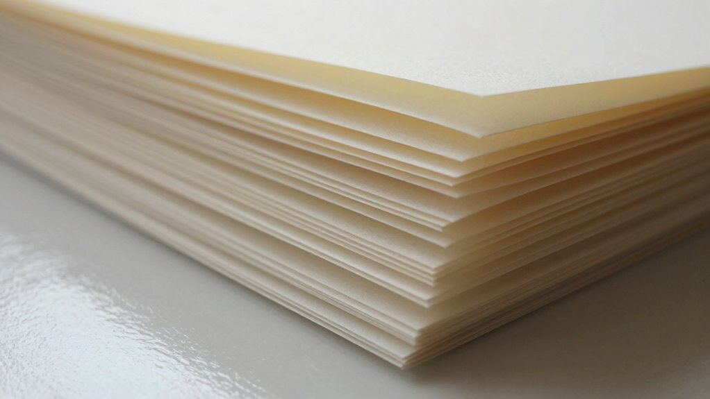 layering techniques for paper