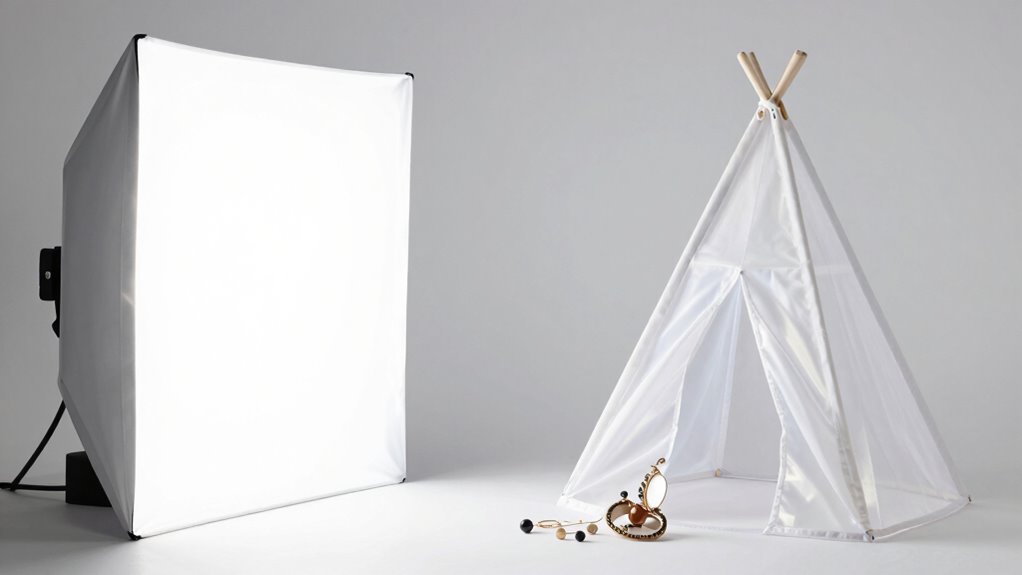 lighting options for small objects