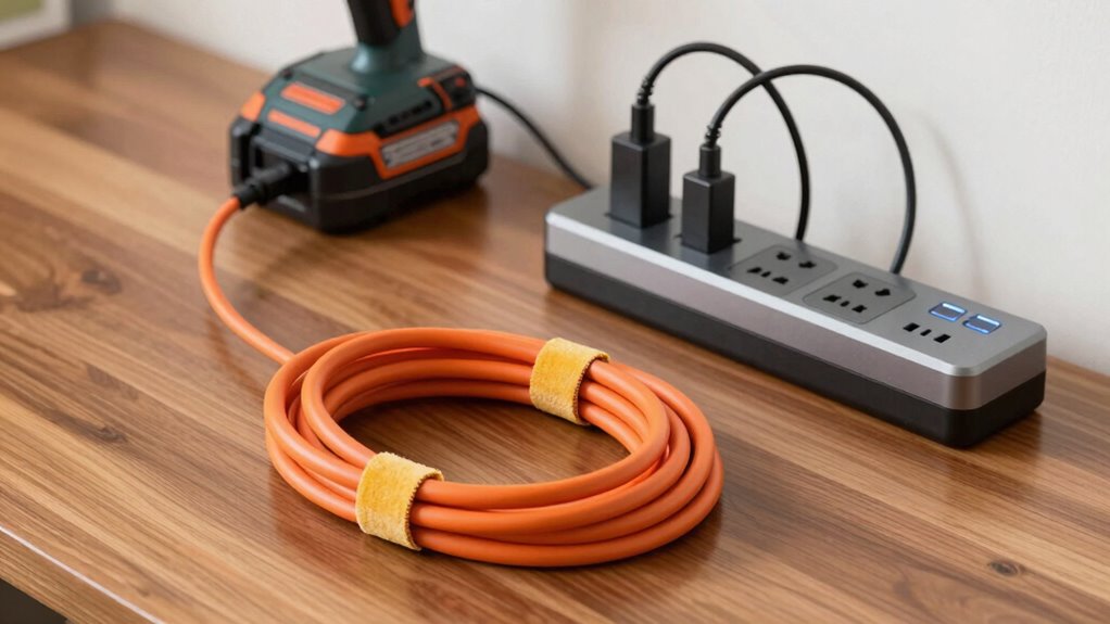 manage cords and devices