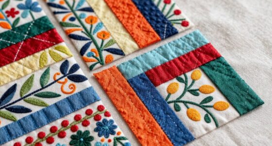 neat precise fabric edges