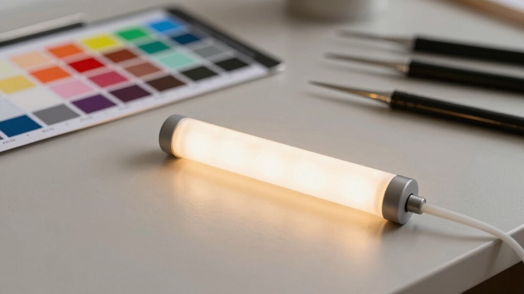 optimal lighting for crafts