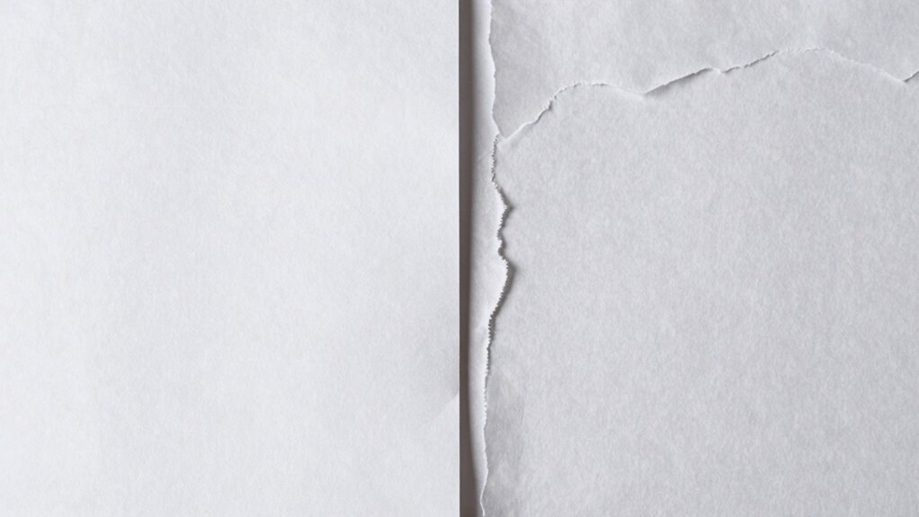 paper texture influences durability