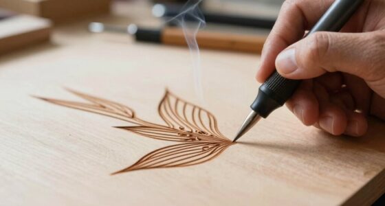 precise neat woodburning techniques