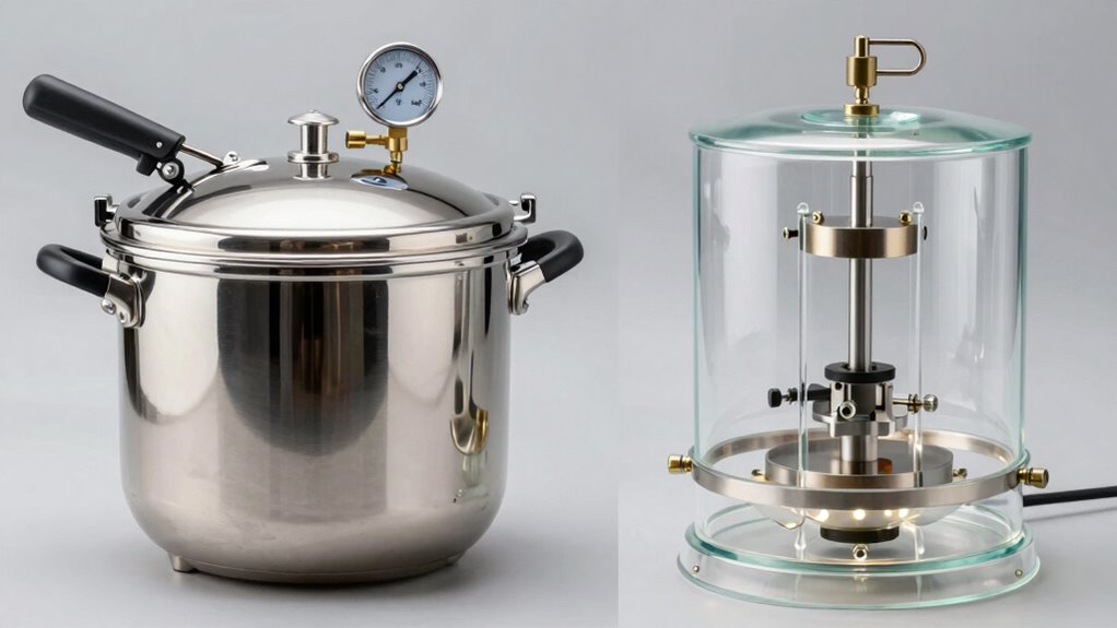 resin degassing techniques comparison