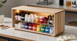 resin supply storage solution