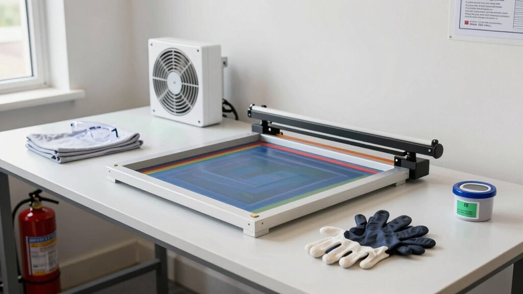 safe organized printing environment