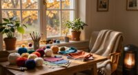 seasonal comfort for crafts