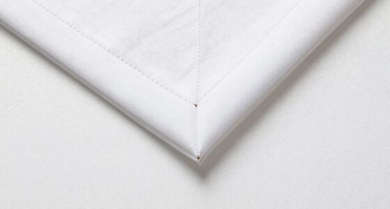 sewing neat corner points