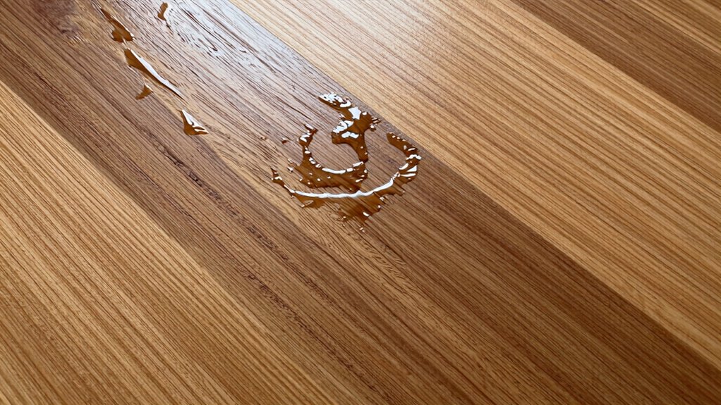 shiny uneven or thick finishes