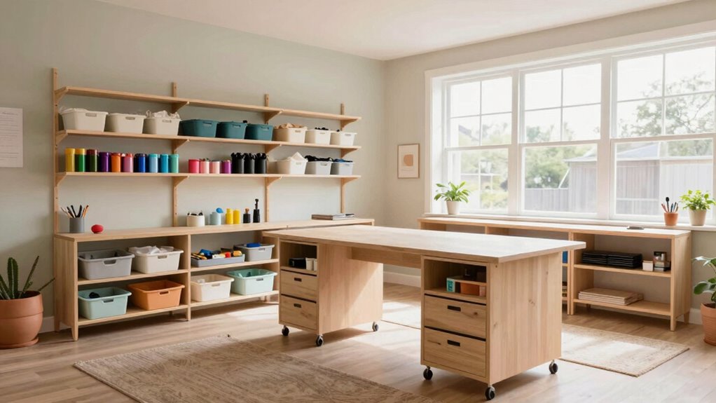 smart accessible craft organization