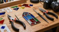 stained glass crafting tools