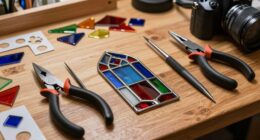 stained glass crafting tools