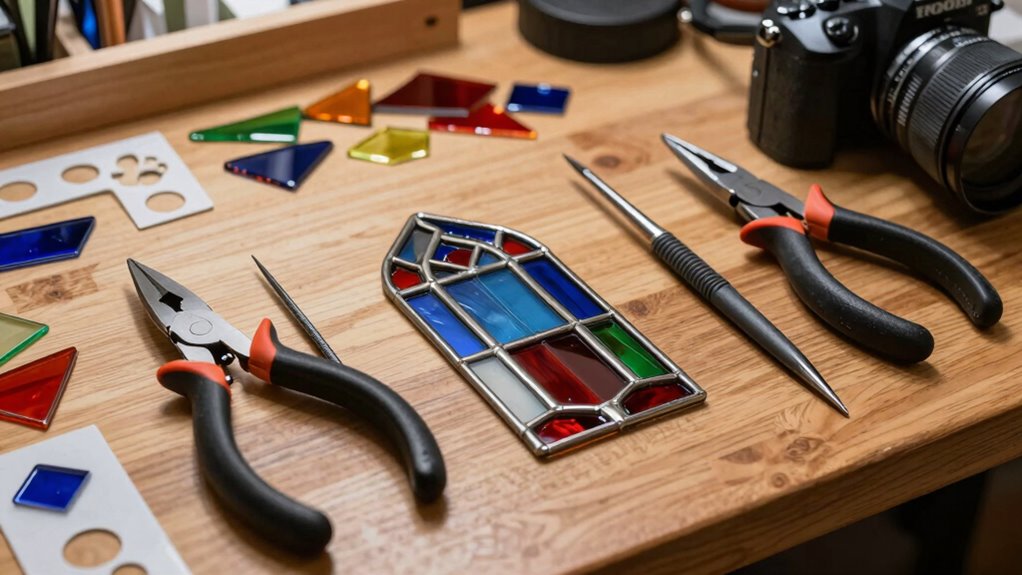 stained glass crafting tools