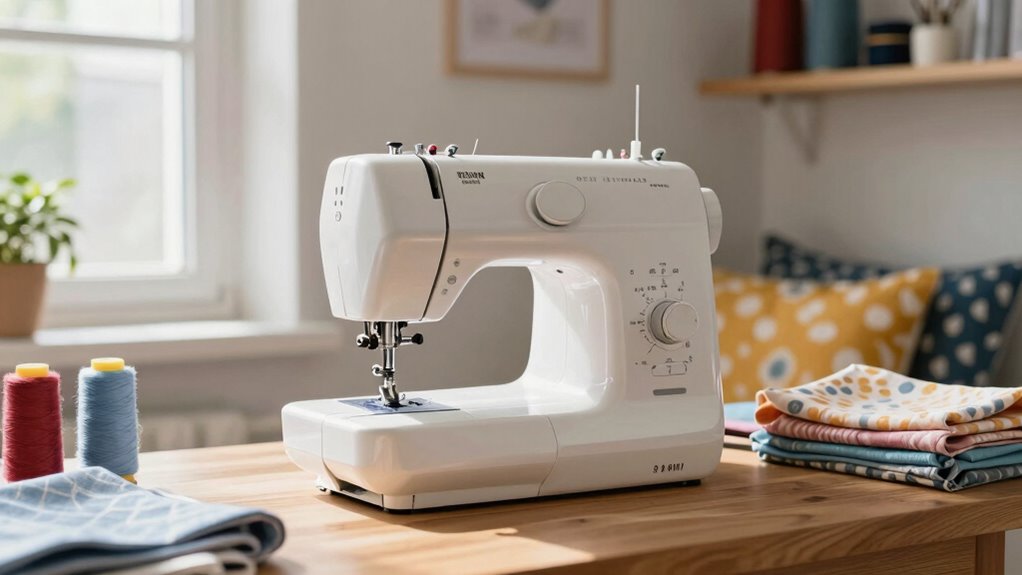 suitable sewing machine size