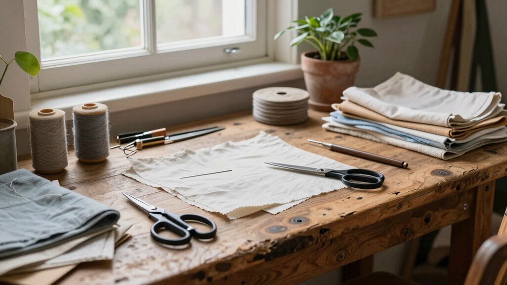 sustainable crafting and recycling
