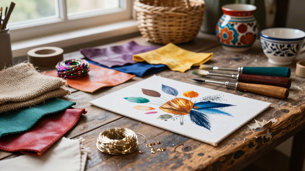 texture contrast enhances signature style