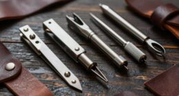 time saving leather tools