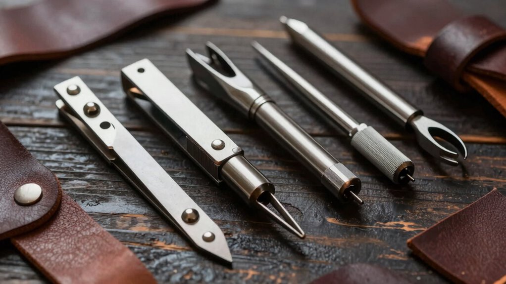 time saving leather tools
