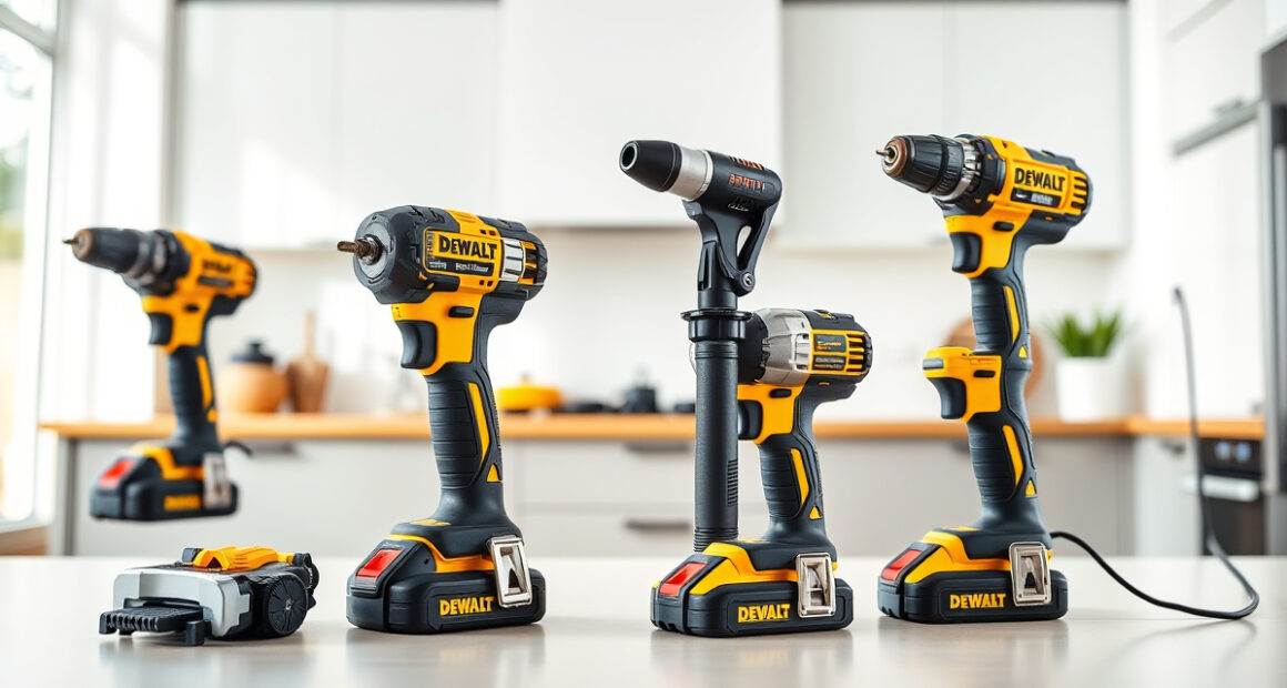 Top DEWALT Power Tools for DIY Projects