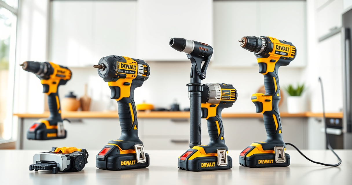 Top DEWALT Power Tools for DIY Projects