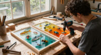 Veks Van Hillik Suspends Fish, Insects, and Other Objects in Surreal Murals