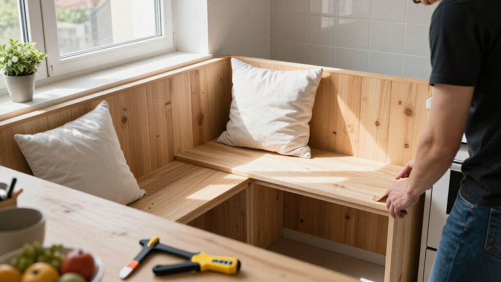 How The IKEA Store Created A DIY Breakfast Nook For Just $150