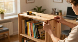 I Created A Pretty IKEA BILLY Hack That Seriously Cuts Clutter