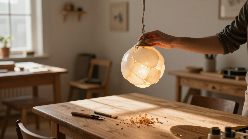 Capiz Shell Is The Lighting Trend That Will Make Your Home Feel Softly Romantic