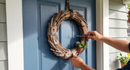 Ditch Wreaths: A More Unique Way To Decorate Your Front Door With Vintage Charm