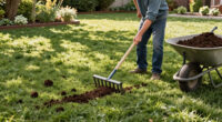 Do You Put Topsoil Down After Using Lawn Aerators?