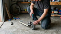 I Electrified My Push Scooter With A Power Drill