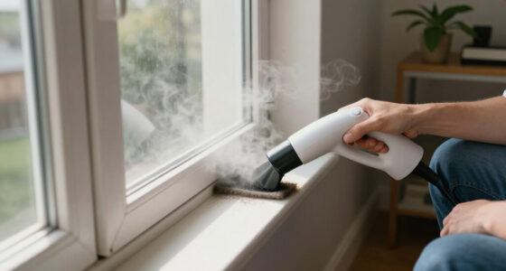 I Never Cleaned My Window Tracks — Then This Tiny Steam Cleaner Made It Easy