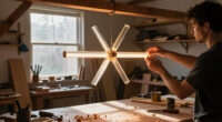In ‘Aeolus,’ DRIFT Suspends Illuminated Glass Rods In A Sculpture Of The Wind