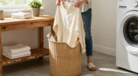 Next Has Dropped The Prettiest Laundry Hamper I've Ever Seen