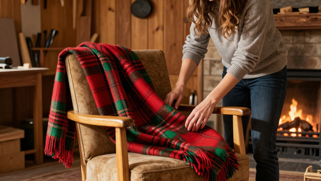 Sorry Tartan, The Cosiest Homes Are Stealing This 'Old-fashioned' Pattern From The Fashion World – I've Tracked Down The Homeware Brands Doing It The Best