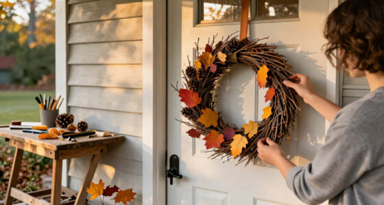Swap Your Classic Fall Wreath For A Unique DIY Option That Costs Less