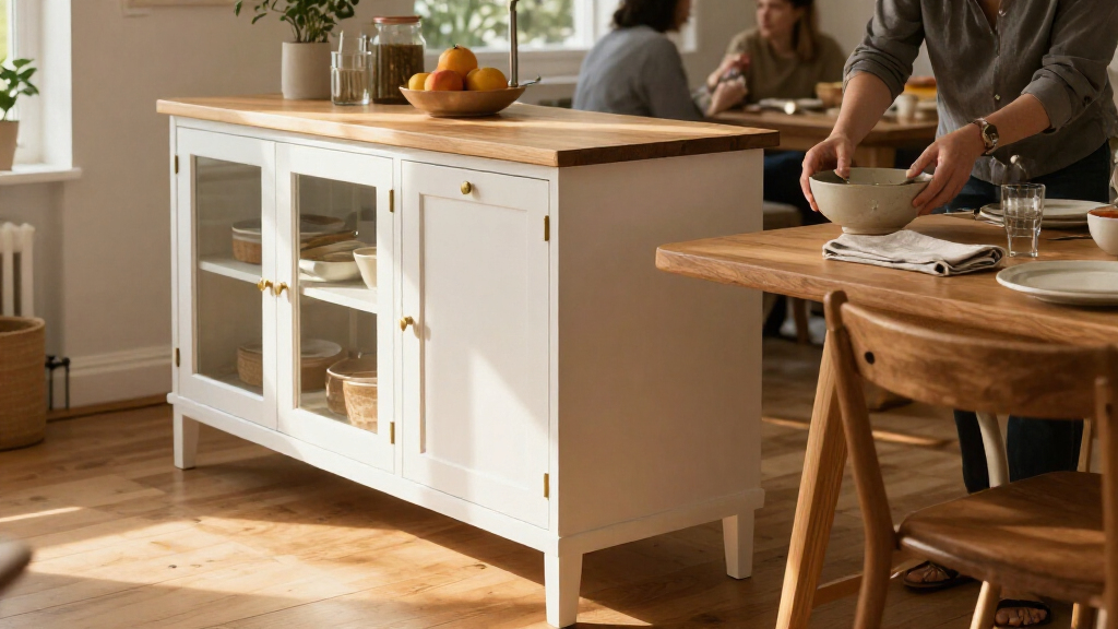 They Customized IKEA HAVSTAs To Create The Ideal Dining Room For Hosting