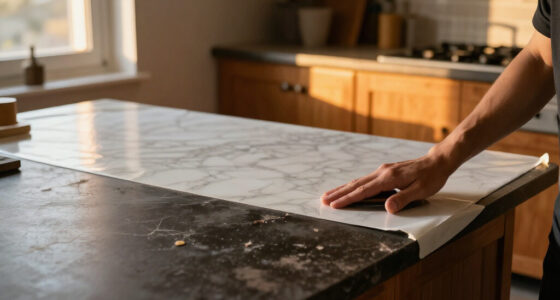 This $50 Amazon Find Made My Dark, Dated Countertops Look Like Expensive Marble