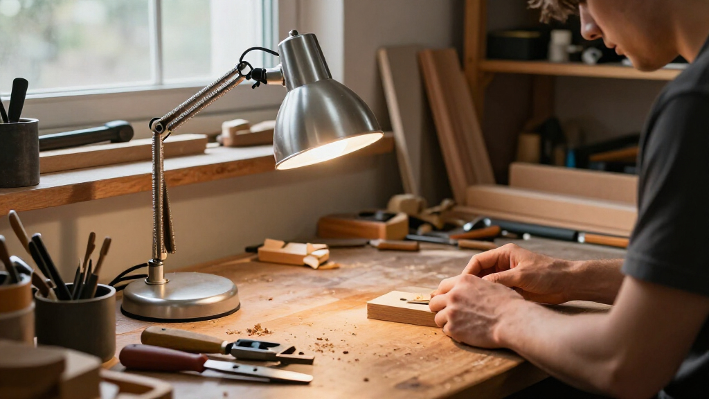 This Chrome Rechargeable Table Lamp Looks So Good, You’d Never Believe It Was From Morrisons – I Can’t Believe It’s Only £8