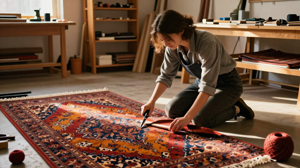 This Designer Has Crafted Rugs For The Rolling Stones And The Royal Family — His DIY Hack To Visualize The Perfect Rug Size Will Save Your Room Layout