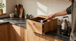 This Petite Japandi Kitchen Is A Masterclass In How To Balance Style And Function In A Tiny Space